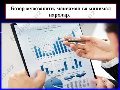 bozor muvozanati, maksimal va minimal narxlar — PPT