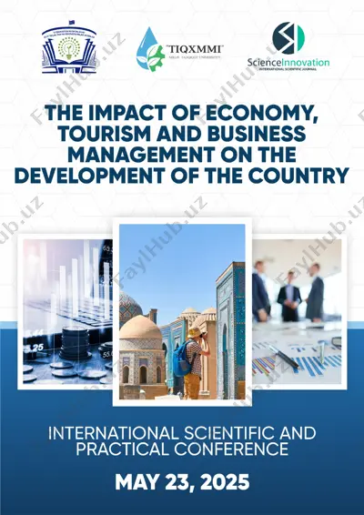 the impact of economy, tourism and business management on the development of the country international scientific and practical conference — PDF