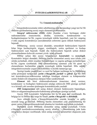 integralmikrosxemalar — DOCX