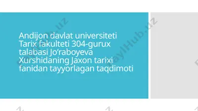 shimoliy afrika mamlakatlari yangi davrda tarixiy rivojlanishning asosiy vositalar — PPTX