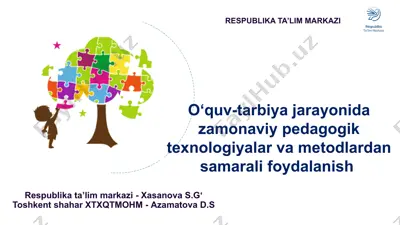 kimyo fanini oʻqitish maqsadlari — PPTX