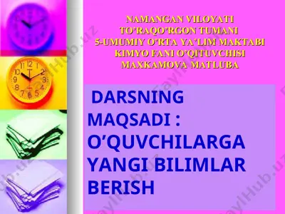 d.i.mendeleyevning elementlar davriy qonuni va kimyoviy elementlar davriy sistemasi — PPT