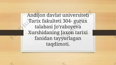 laos xalq demokratik respublikasi tarixi — PPTX