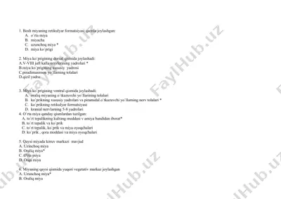 miya tuzilishi — DOCX