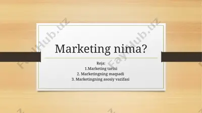 marketing — PPTX