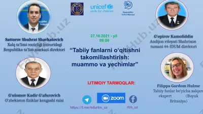 tabiiy fanlarni o‘qitishda steam yondashuvi va o‘quvchilarda  tadqiqotchilik ko‘nikmalarini rivojlantirish — PPTX