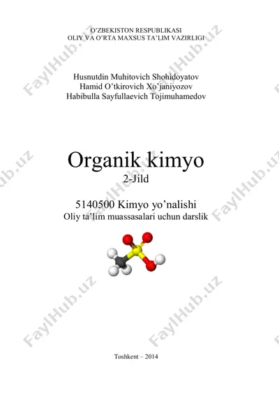 organik kimyo — PDF