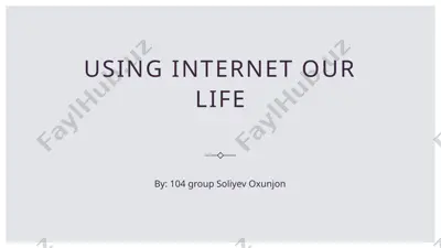 impact of the internet on communication and social interaction — PPTX