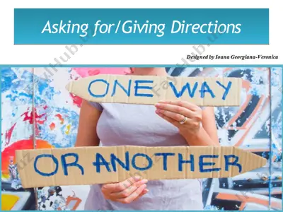 asking for/giving directions — PPTX