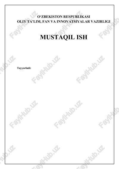 siyosiy islohotlar va ochiqlik (glasnost) — DOCX