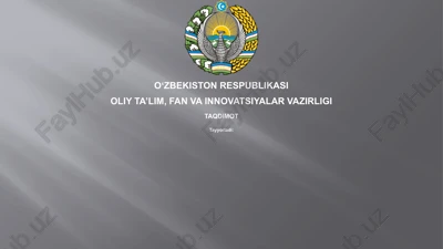 qozog' tilida ta’lim beruvchi maktablar: tarix, holat va istiqbollar — PPTX