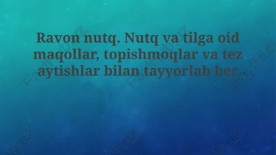ravon nutq — PPTX