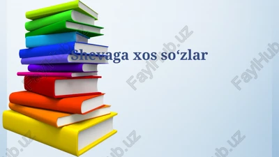 mehrli so'zlar — PPTX