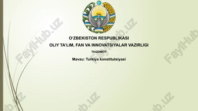 turkiyakonstitutsiyasi — PPTX