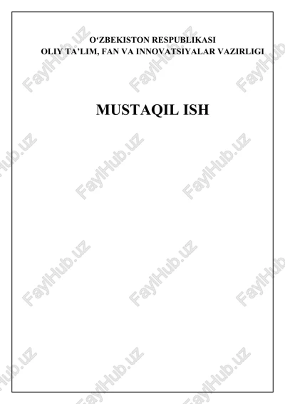 xarajatlarni taqsimlash usullari — DOCX