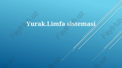yurak.limfasistemasi — PPTX