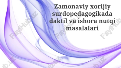 imo-ishora tili — PPTX