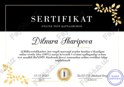 buxdpi akademik litseyi — PDF