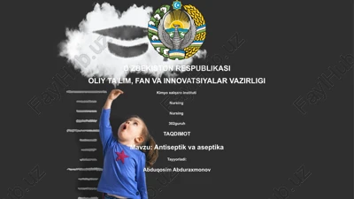 antiseptik va aseptika — PPTX