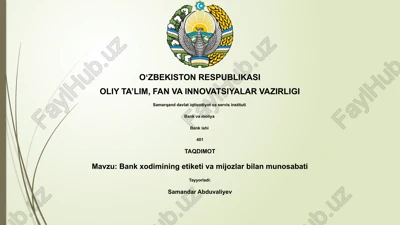 bank ishi — PPTX