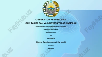 english around the world — PPTX