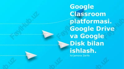 google classroom platformasi — PPTX