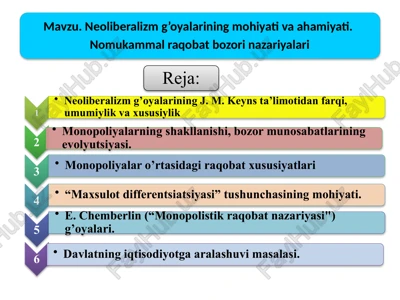 neoliberalizm — PPTX