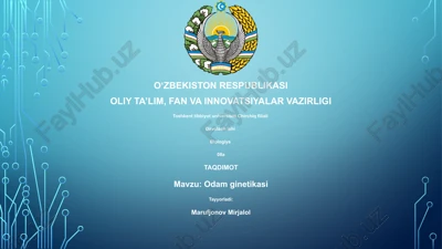 odam ginetikasi — PPTX