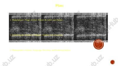 shakespeare's tragic vision: romeo & juliet and hamlet — PPTX