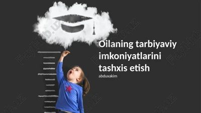 oila ta'limiy salohiyati — PPTX