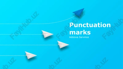 the power of punctuation: an introduction — PPTX