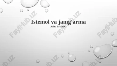 foiz stavkalari va ularning ahamiyati — PPTX