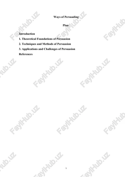 ways of persuading — PDF