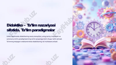 didaktika — PPTX