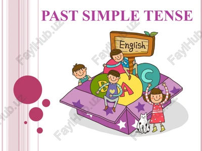 past simple tense — PPT