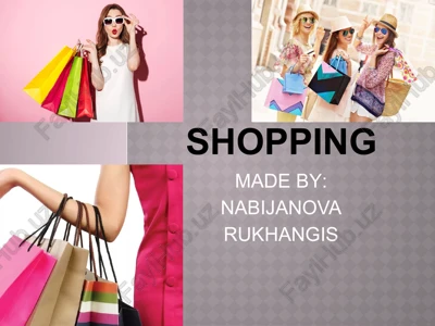 shopping — PPTX