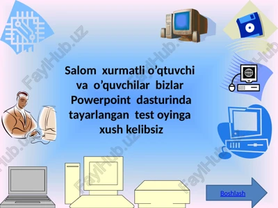 powerpoint dasturi — PPTX