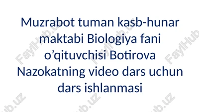 xromasoma-triklikning irsiy birligi. somatik va jinsiy xujayralar — PPTX