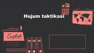 hujum taktikasi — PPTX