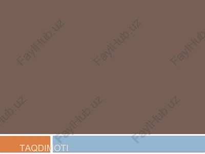 taqdimoti — PPTX