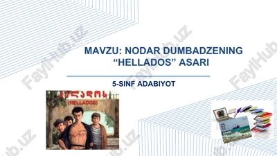 nodar dumbadzening"hellados" asari — PPT