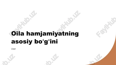 madaniy meros va ta'lim asoslari — PPTX