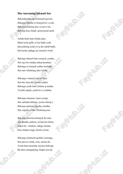 har narsaning hikmati bor — DOCX