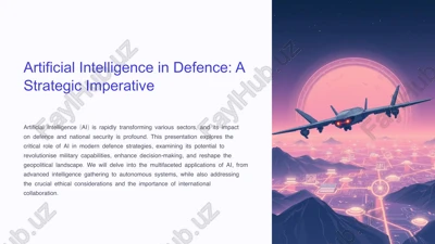 artificial intelligence defense — PPTX