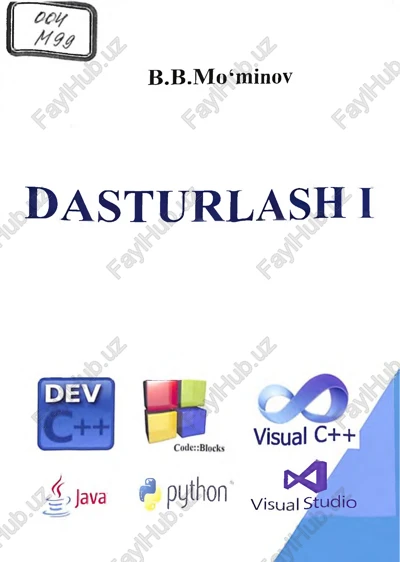 dasturlash i fani uchun darslik — PDF