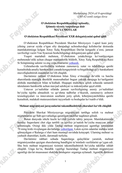 iqtisodiy va ijtimoiiy siyosat munosabatlari — DOCX