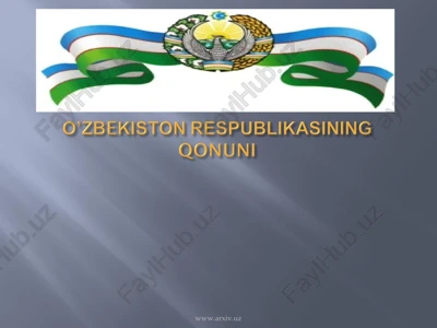 vijdon erkinligi va diniy tashkilotlar to’g’risida — PPT