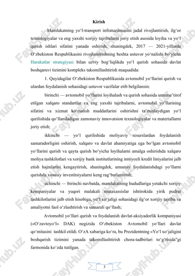 harakatlar strategiyasi — DOCX