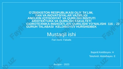 falsafa — PPTX