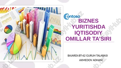 biznesdaiqtisodiyomillartasnifi — PPTX